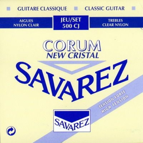 Savarez 500CJ Corum New Cristal Blue high tension струны для классической гитары Savarez 500CJ Corum New Cristal Blue high tension струны для классической гитары