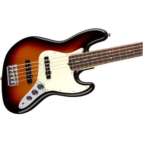 Fender AM Pro Jazz Bass V RW 3TS бас-гитара American Pro Jazz Bass V, цвет 3 цветный санберст