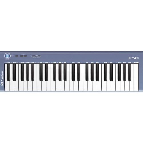 Axelvox KEY49j blue MIDI-клавиатура, 49 клавиш. Цвет голубой Axelvox KEY49j blue MIDI-клавиатура, 49 клавиш. Цвет голубой
