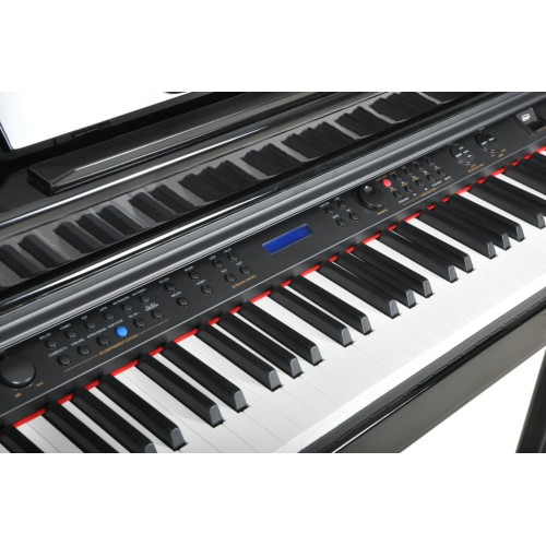 Artesia AG-28F цифровой кабинетный рояль с автоаккомпанементом, цвет черный глянцевый, 88 клавиш