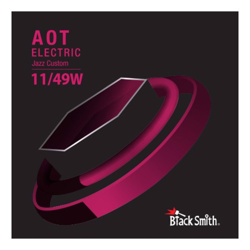 BlackSmith Electric Jazz Custom 11/49W струны для электрогитары, 11-49, намотка из никеля BlackSmith Electric Jazz Custom 11/49W струны для электрогитары, 11-49, намотка из никеля