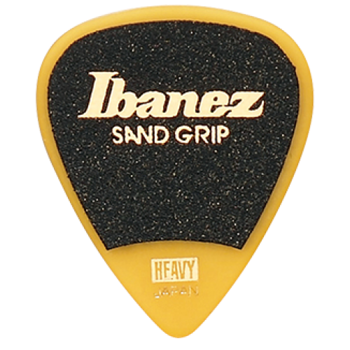 Ibanez PA14HSG-YE Picks медиатор heavy, цвет желтый с абразивным напылением Ibanez PA14HSG-YE Picks медиатор heavy, цвет желтый с абразивным напылением