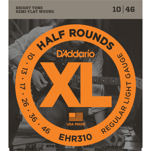 D'Addario EHR-310 комплект струн для электрогитары, лёгкое натяжение D'Addario EHR-310 комплект струн для электрогитары, лёгкое натяжение