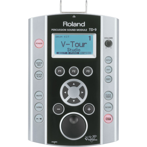 Roland TD-9 барабанный модуль 50 наборов, 522 инструмента, 50 песен Roland TD-9 барабанный модуль 50 наборов, 522 инструмента, 50 песен