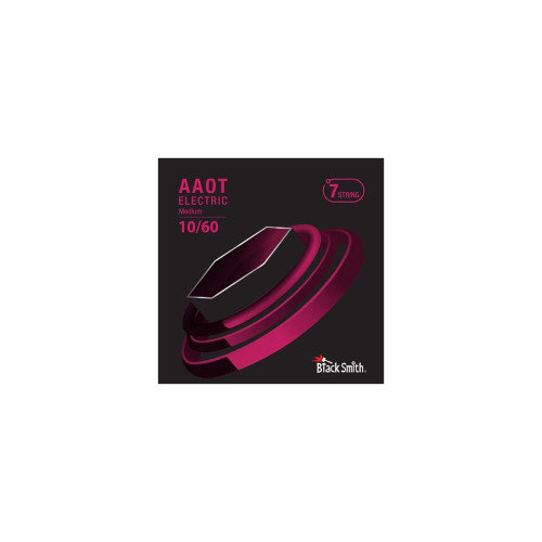 BlackSmith AAOT Electric Medium 10/60 7 string струны для 7-стр электрогитары, 10-60 BlackSmith AAOT Electric Medium 10/60 7 string струны для 7-стр электрогитары, 10-60