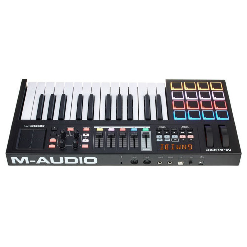 M-Audio Code 25 Black USB MIDI клавиатура, 25 клавиш M-Audio Code 25 Black USB MIDI клавиатура, 25 клавиш