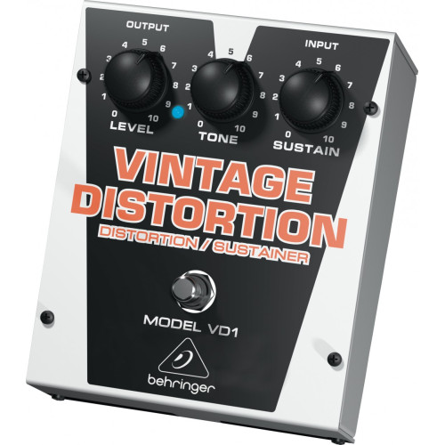 Behringer VD1 Vintage Distortion педаль эффектов Behringer VD1 Vintage Distortion педаль эффектов