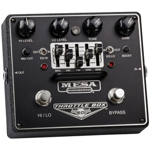 Mesa Boogie Throttle Box EQ гитарная педаль эффекта дисторшн + пятиполосный эквалайзер