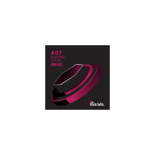 BlackSmith AOT Electric Super Light 09/42 струны для электрогитары, 9-42, никель с покрытием BlackSmith AOT Electric Super Light 09/42 струны для электрогитары, 9-42, никель с покрытием