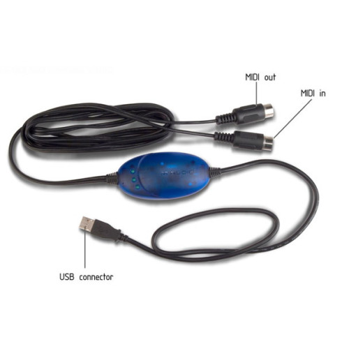 M-Audio MidiSport UNO USB внешний (USB) MIDI-интерфейс M-Audio MidiSport UNO USB внешний (USB) MIDI-интерфейс
