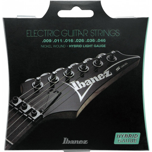 Ibanez IEGS6HG струны для электрогитары 9-46, суперлёгкое натяжение Ibanez IEGS6HG струны для электрогитары 9-46, суперлёгкое натяжение