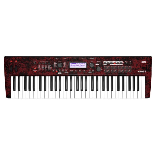 Korg Kross2-61-RM рабочая станция, 61 клавиша, цвет красный Korg Kross2-61-RM рабочая станция, 61 клавиша, цвет красный