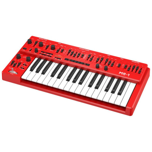 Behringer MS-1-RD аналоговый синтезатор, 32 клавиши, цвет красный Behringer MS-1-RD аналоговый синтезатор, 32 клавиши, цвет красный