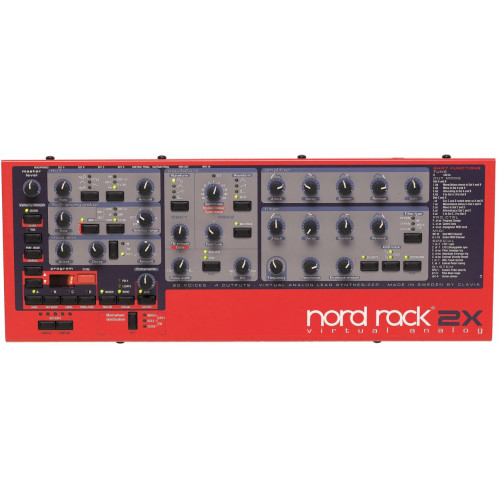Clavia Nord Rack 2X, аналоговый синтезатор Clavia Nord Rack 2X, аналоговый синтезатор