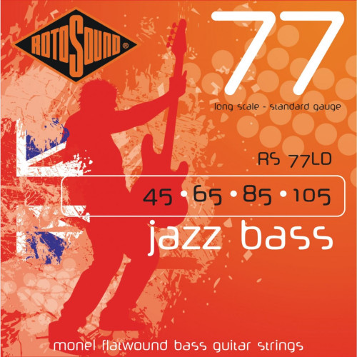Rotosound RS77LD струны для бас-гитары Jazz Bass Rotosound RS77LD струны для бас-гитары Jazz Bass