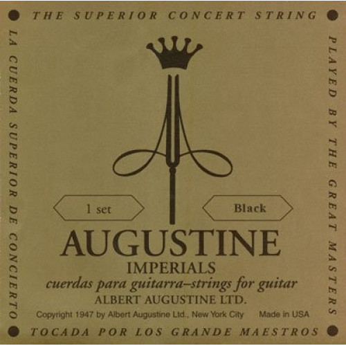 Augustine Imperials Black струны для акустической гитары Augustine Imperials Black струны для акустической гитары
