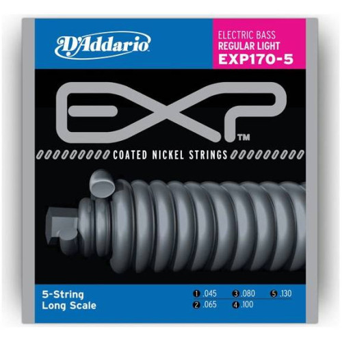 D'Addario EXP-170-5 стр.бас nickel, soft 45-130