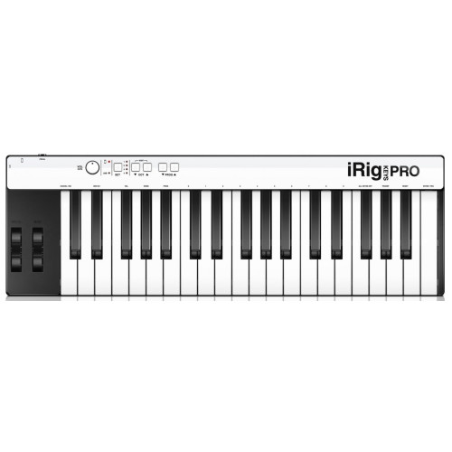 IK Multimedia iRig Keys Pro 37-клавишный MIDI контроллер для iOS, Android, Mac и PC, полноразмерные клавиши IK Multimedia iRig Keys Pro 37-клавишный MIDI контроллер для iOS, Android, Mac и PC, полноразмерные клавиши