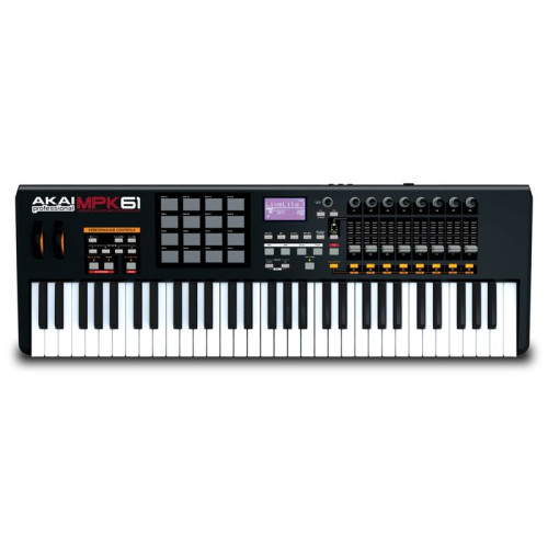 Akai Pro MPK61 MIDI-клавиатура, 61 полувзвешенная клавиша Akai Pro MPK61 MIDI-клавиатура, 61 полувзвешенная клавиша