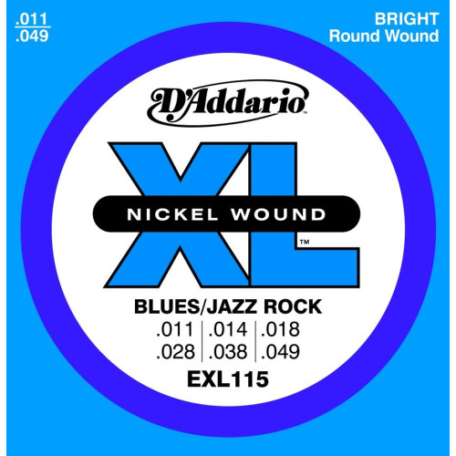 D'Addario EXL-115 струны для электрогитары D'Addario EXL-115 струны для электрогитары