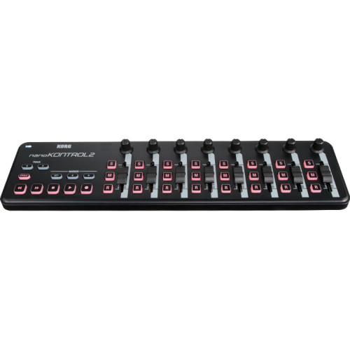 Korg Nanokontrol2 BK портативный USB-MIDI-контроллер, цвет чёрный Korg Nanokontrol2 BK портативный USB-MIDI-контроллер, цвет чёрный