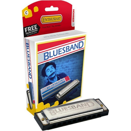 Hohner Blues Band A-major (M55910X) губная гармоника диатоническая, тональность A Hohner Blues Band A-major (M55910X) губная гармоника диатоническая, тональность A