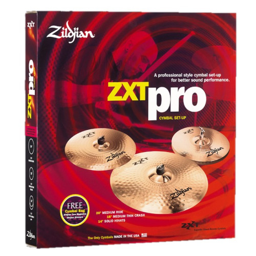 Zildjian ZXT Pro Box Set набор тарелок Zildjian ZXT Pro Box Set набор тарелок