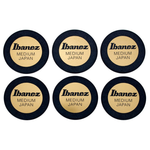Ibanez PPA1M-BK комплект медиаторов (6 шт.), толщина 0.8 мм Ibanez PPA1M-BK комплект медиаторов (6 шт.), толщина 0.8 мм