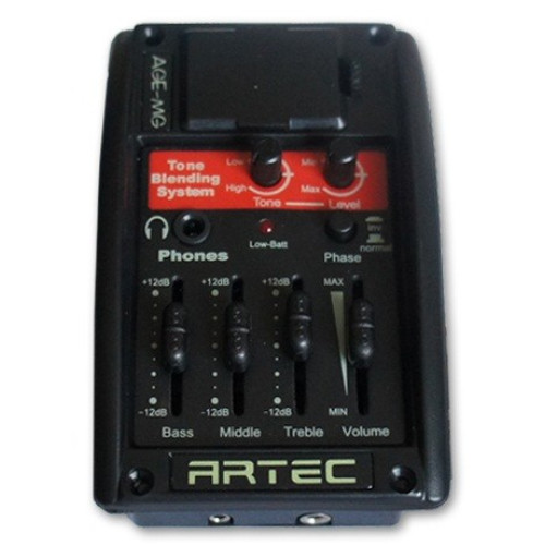 Artec AGE-MG предусилитель для акустической гитары Artec AGE-MG предусилитель для акустической гитары