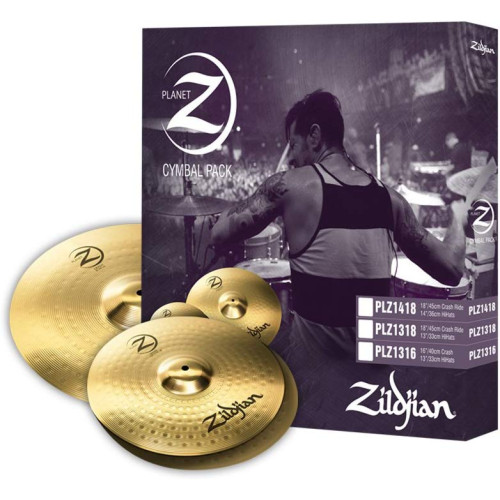 Zildjian ZP1316 Planet Z 3 Cymbal Pack (13/16) набор тарелок Zildjian ZP1316 Planet Z 3 Cymbal Pack (13/16) набор тарелок