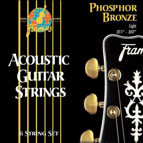 Framus 47200L струны для акустической гитары 11-47, фосфор / бронза Framus 47200L струны для акустической гитары 11-47, фосфор / бронза