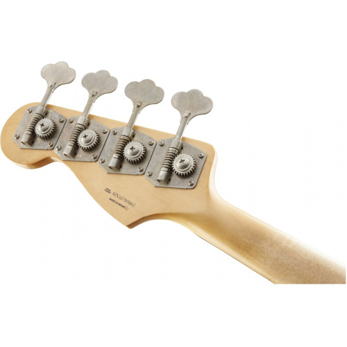 Fender Flea Jazz Bass Rosewood Fingerboard Roadworn Shell Pink бас-гитара, именная модель Фли (RHCP), цвет коралл Fender Flea Jazz Bass Rosewood Fingerboard Roadworn Shell Pink бас-гитара, именная модель Фли (RHCP), цвет коралл