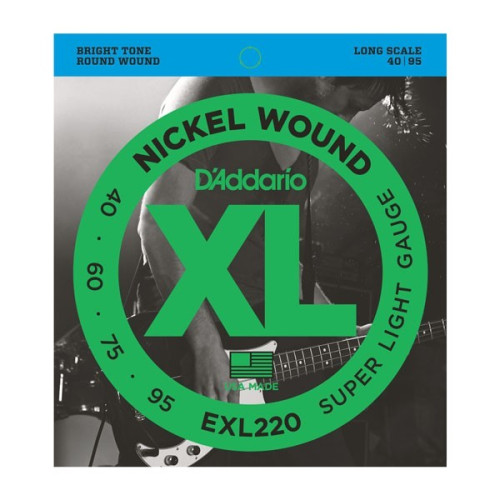 D'Addario EXL220 струны для 4-х струнной бас-гитары
