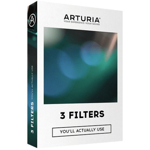 Arturia 3 Filters комплект из 3-х подключаемых (PlugIns) программных фильтров