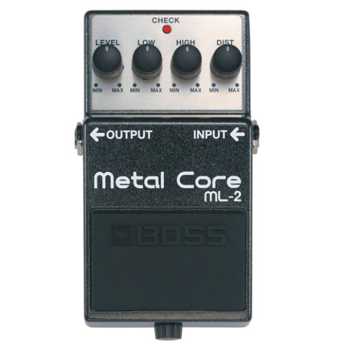 Boss ML-2 Metal Core педаль c эффектом мощного перегруза Boss ML-2 Metal Core педаль c эффектом мощного перегруза