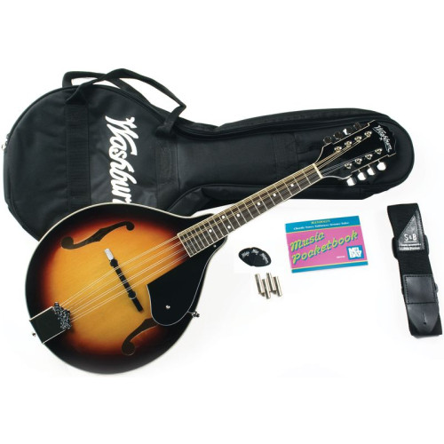 Washburn M1K комплект мандолина, чехол, ремень