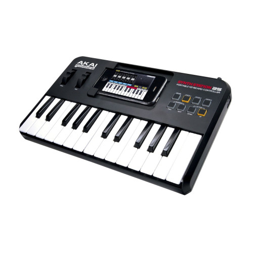 Akai PRO SynthStation25 контроллер с доком для iPhone/iPod touch Akai PRO SynthStation25 контроллер с доком для iPhone/iPod touch