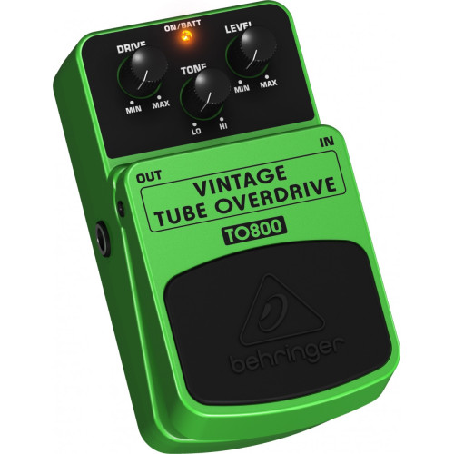 Behringer TO800 Vintage Tube Overdrive педаль эффектов Behringer TO800 Vintage Tube Overdrive педаль эффектов