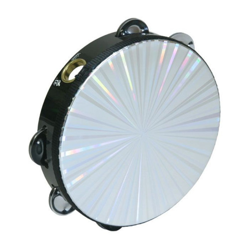 Remo TA-4108-48 тамбурин 8" однорядный, радиальный рисунок Remo TA-4108-48 тамбурин 8" однорядный, радиальный рисунок