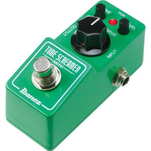 Ibanez TSMini Tube Screamer Mini педаль эффектов, тьюбскример в уменьшенном корпусе Ibanez TSMini Tube Screamer Mini педаль эффектов, тьюбскример в уменьшенном корпусе