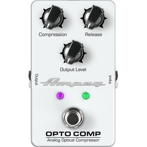 Ampeg Opto Comp Bass Compressor напольная педаль компрессор для бас-гитары Ampeg Opto Comp Bass Compressor напольная педаль компрессор для бас-гитары