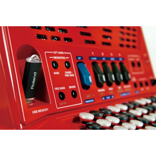 Roland FR-1XB RD цифровой баян Roland FR-1XB RD цифровой баян