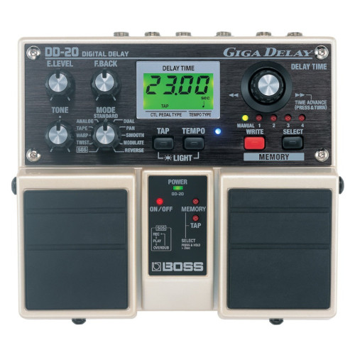 Boss DD-20 Giga Delay педаль задержки Boss DD-20 Giga Delay педаль задержки