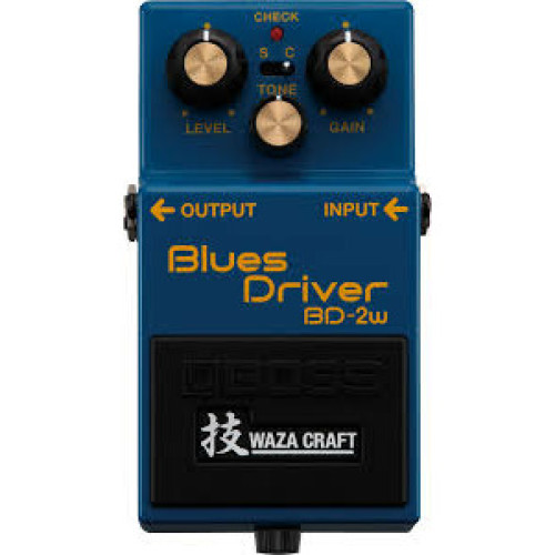 Boss BD-2W гитарная педаль премиум класса Waza Craft Blues Driver Boss BD-2W гитарная педаль премиум класса Waza Craft Blues Driver