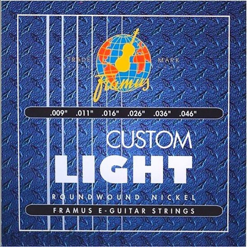 Framus 45210CL струны для электрогитары Blue Label 9-46, никель Framus 45210CL струны для электрогитары Blue Label 9-46, никель