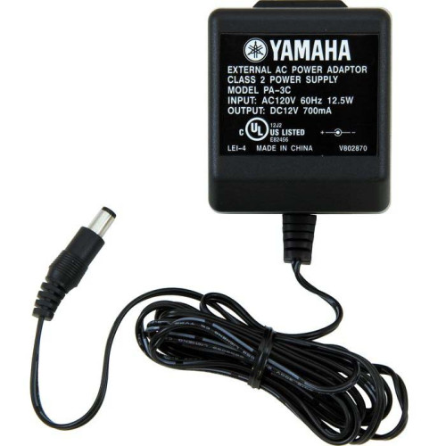 Yamaha PA-3C(B) адаптер 12 V/700 mA Yamaha PA-3C(B) адаптер 12 V/700 mA