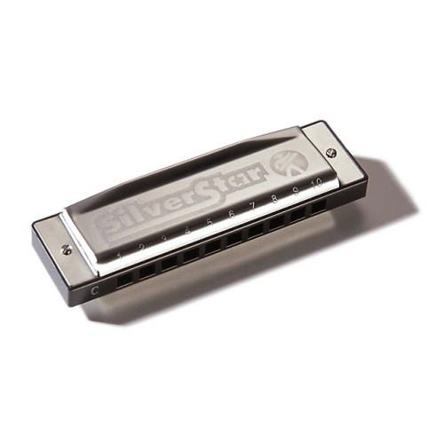 Hohner Silver Star 504/20 C диатоническая губная гармошка в тональности С (''До'') (M50401) Hohner Silver Star 504/20 C диатоническая губная гармошка в тональности С (''До'') (M50401)