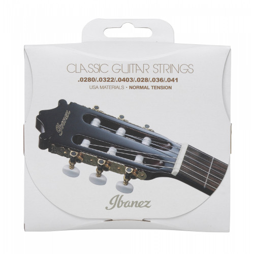 Ibanez ICLS6NT струны для классической гитары, нормальное натяжение Ibanez ICLS6NT струны для классической гитары, нормальное натяжение