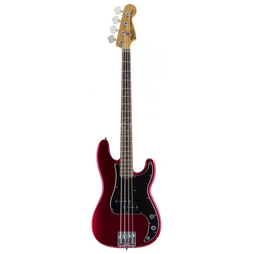 Fender Nate Mendel Precision Bass RW Candy Apple Red бас-гитара, цвет красный Fender Nate Mendel Precision Bass RW Candy Apple Red бас-гитара, цвет красный