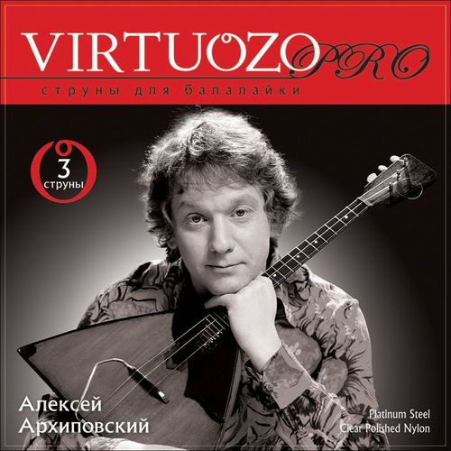 Virtuozo 00033-Pro набор 3 струны балалайки прима, от Алексея Архиповского, 0.28-1.04 мм Virtuozo 00033-Pro набор 3 струны балалайки прима, от Алексея Архиповского, 0.28-1.04 мм